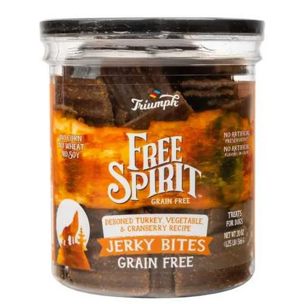 6/20 oz. Triumph Grain Free Turkey/Vegetable Jerky Bit - Health/First Aid